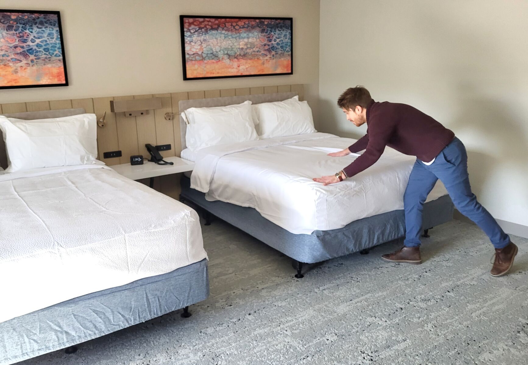 Hotel guestroom